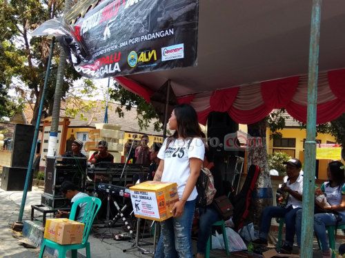 Komunitas Seniman Bojonegoro Galang Dana untuk Korban Bencana